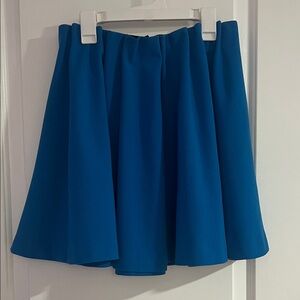 H&M Vibrant Blue Mini Skirt